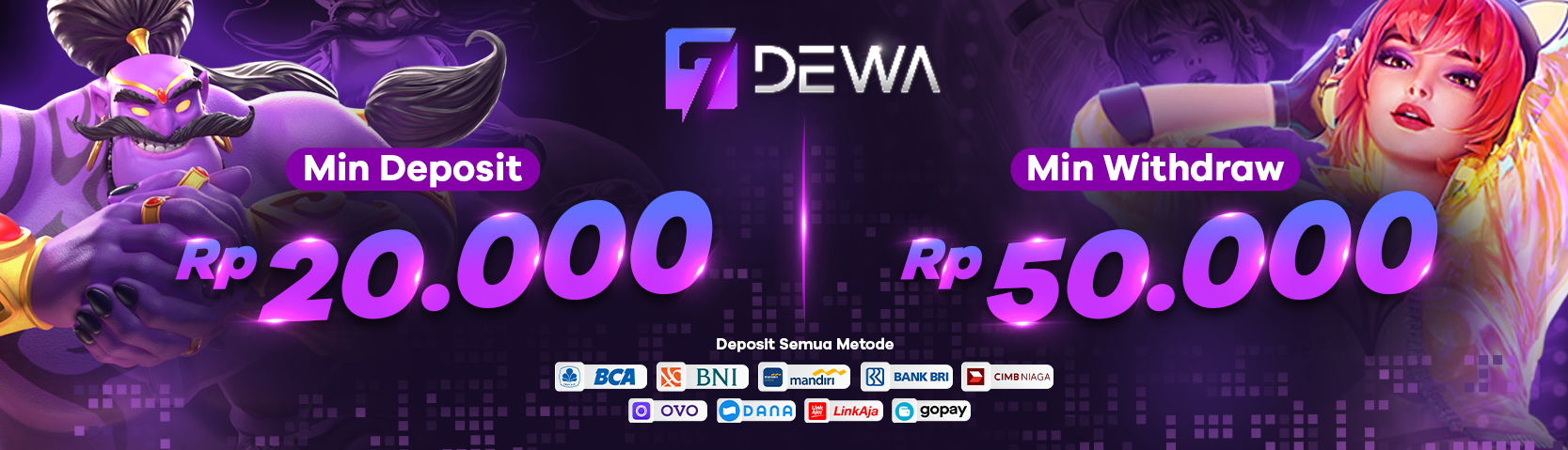 Minimal Deposit Dan Withdraw