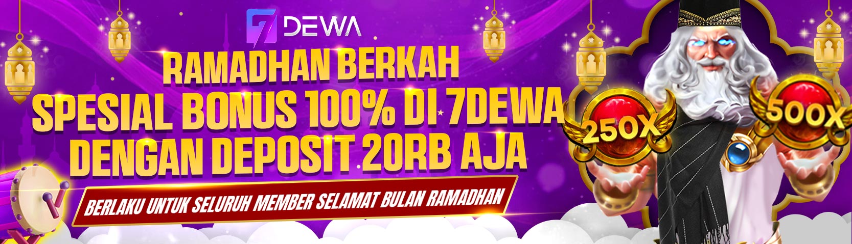 SPESIAL BONUS SAHUR & NGABUBURIT DI 7DEWA